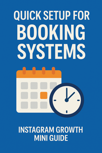 Quick Setup for Booking Systems