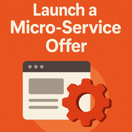 Launch a Micro-Service Offer
