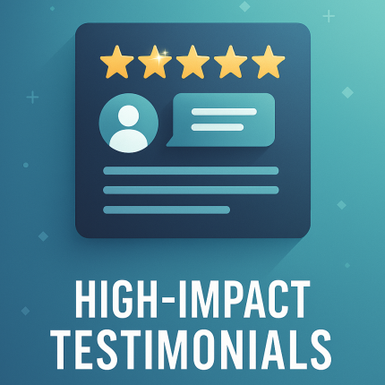 High-Impact Testimonials