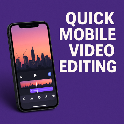 Quick Mobile Video Editing