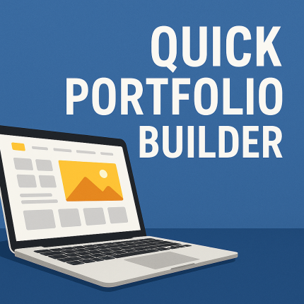 Quick Portfolio Builder